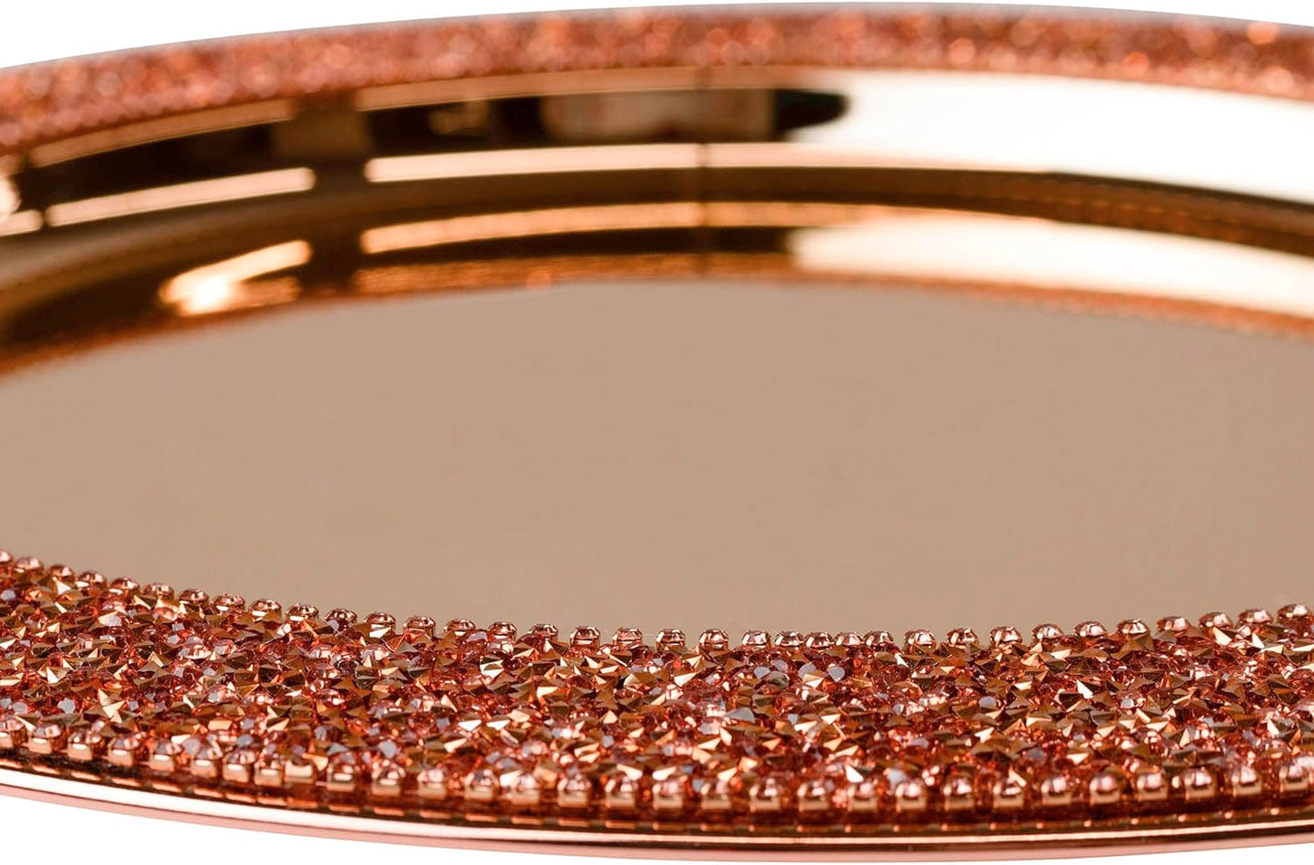 Luminous Rhinestone Charger Plate