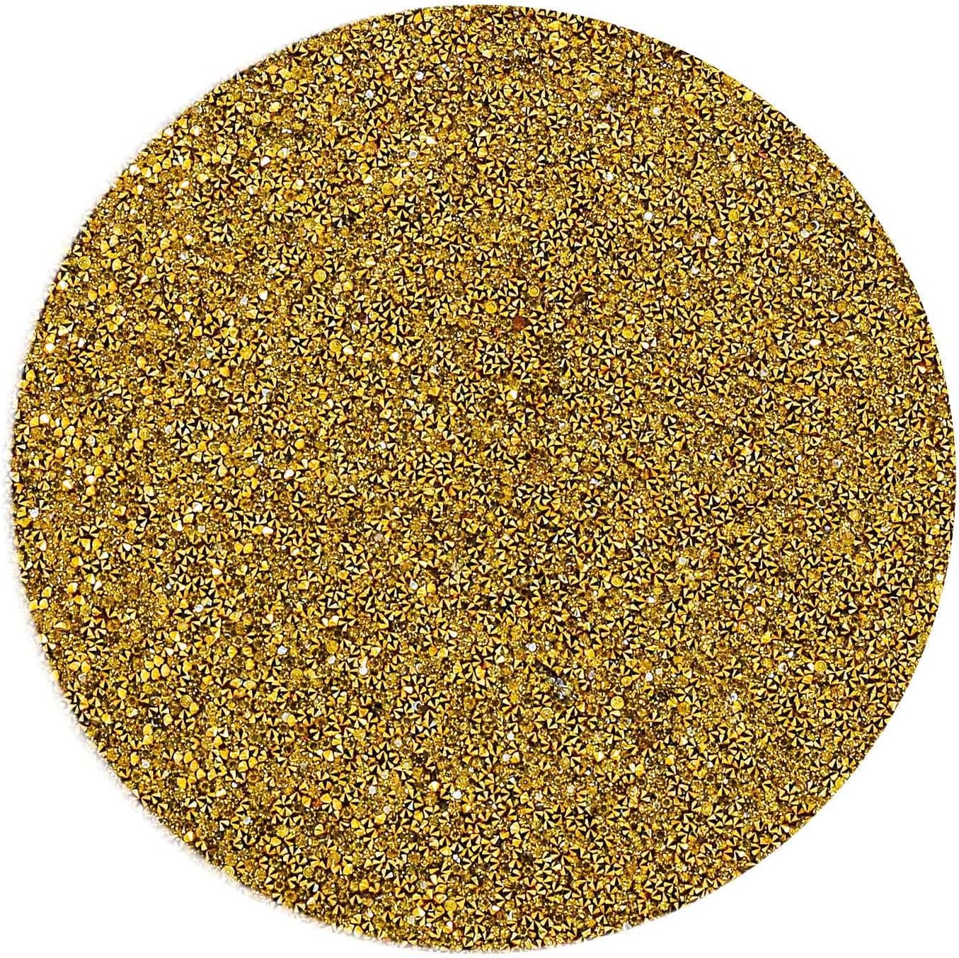 Luminous Round Rhinestone Placemat
