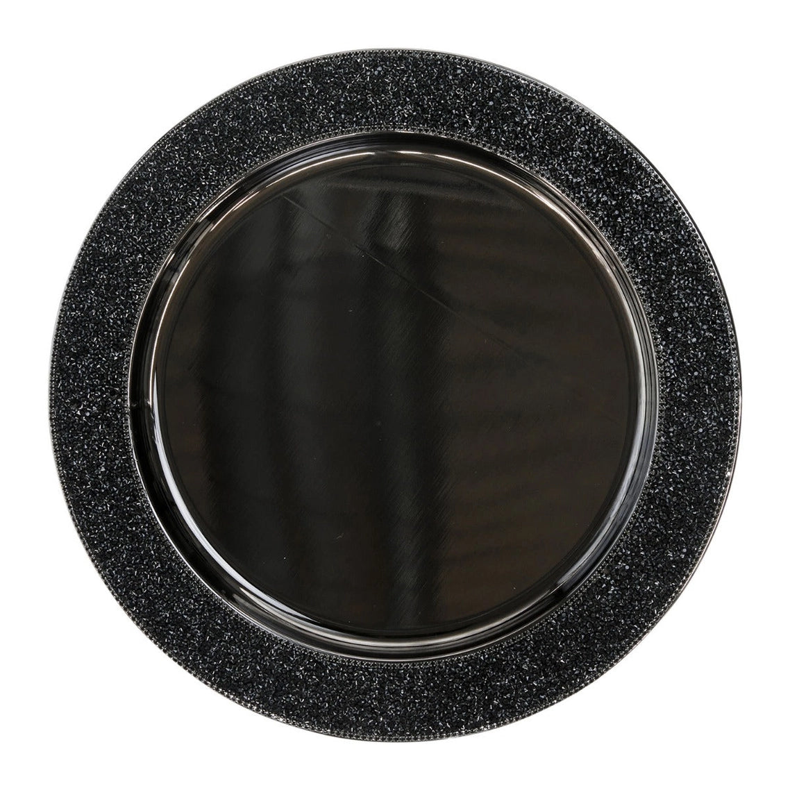 Luminous Rhinestone Charger Plate