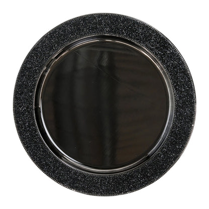 Luminous Rhinestone Charger Plate