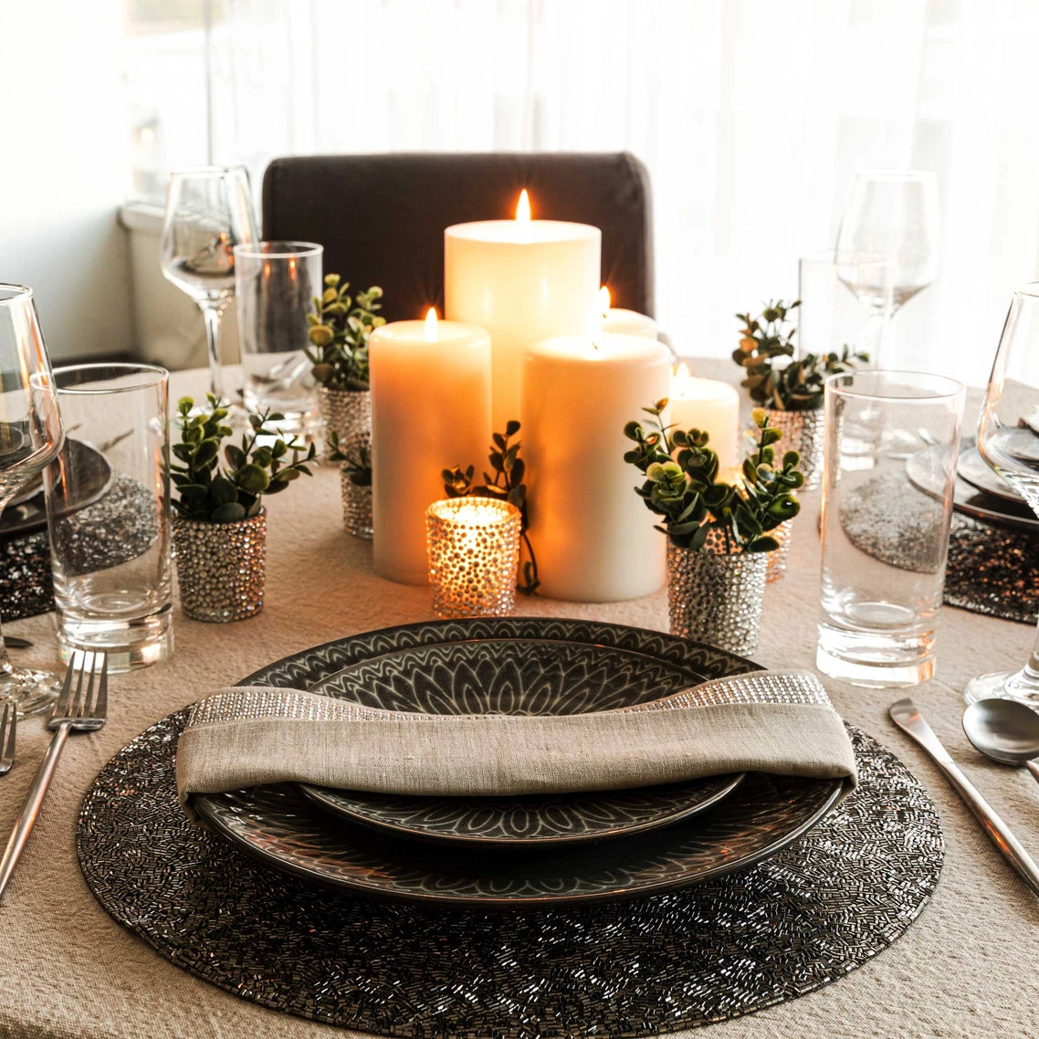 Beaded Placemat