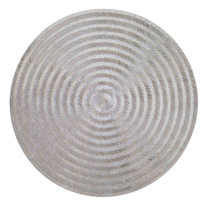 Gilded Round Beaded Placemat