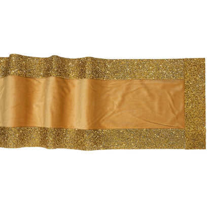 Luminous Rhinestone Border Table Runner