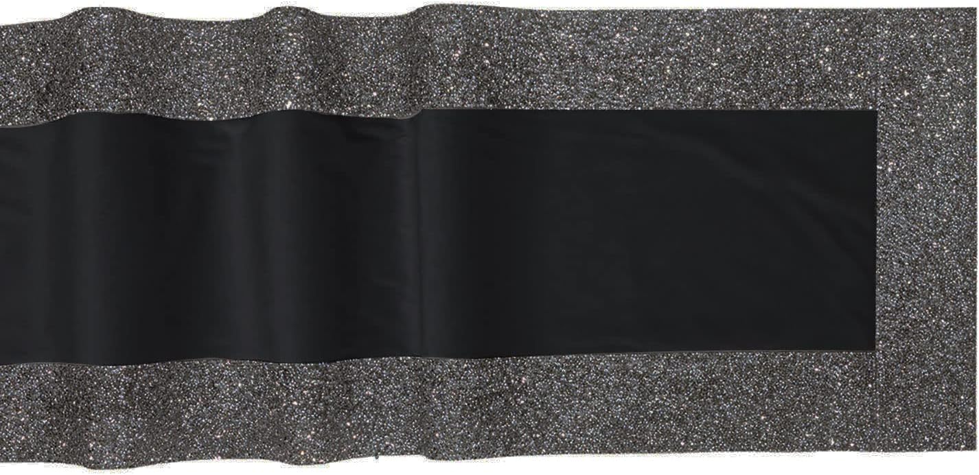 Luminous Rhinestone Border Table Runner