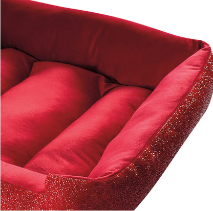 Rhinestone Dog Bed