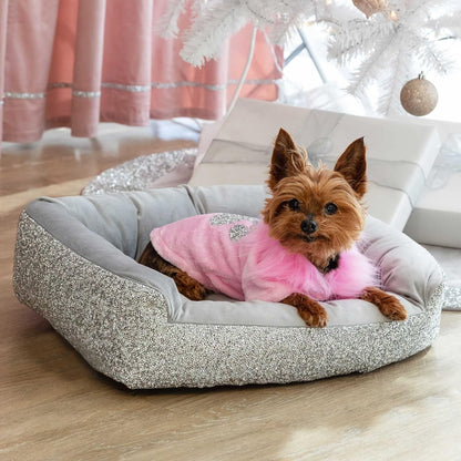 Rhinestone Dog Bed