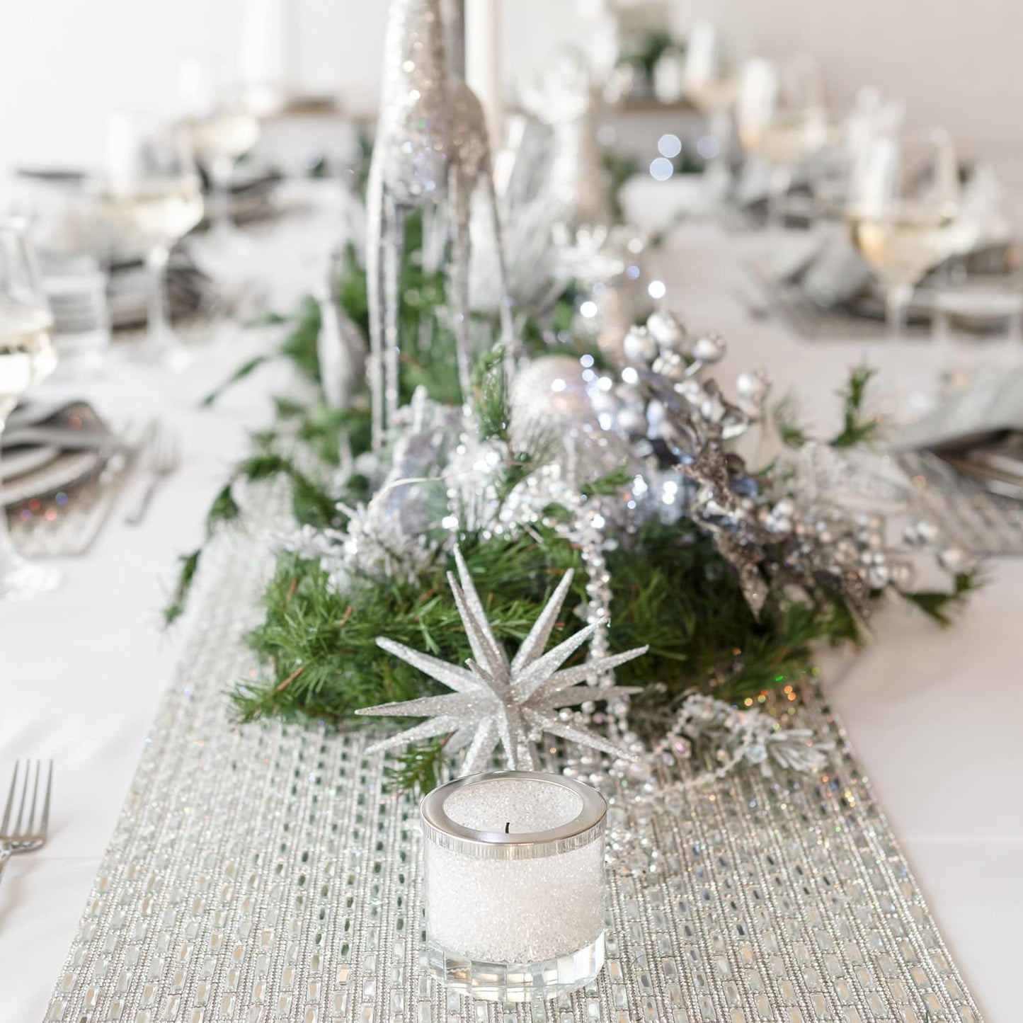 Rhinestone Park Avenue Table Runner