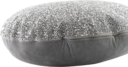 Luminous Rhinestone Allover Round Pillow