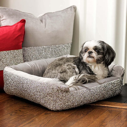 Rhinestone Dog Bed