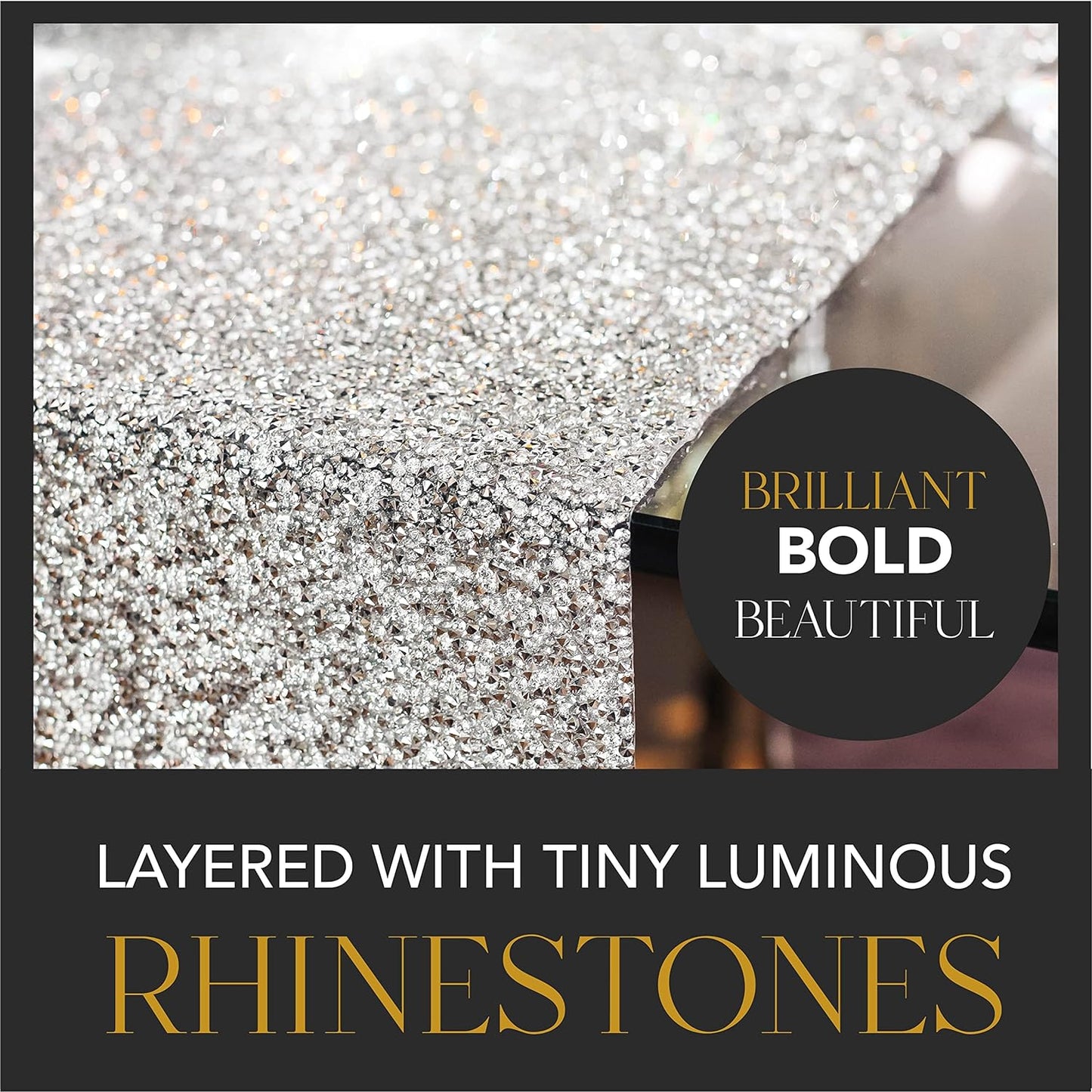 Luminous Rhinestone Table Runner