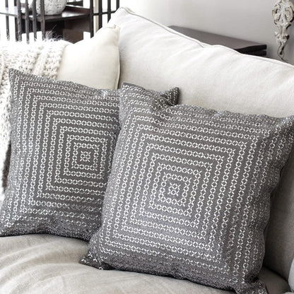Madison Avenue Rhinestone Pillow