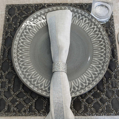 Rhinestone Lattice Placemat