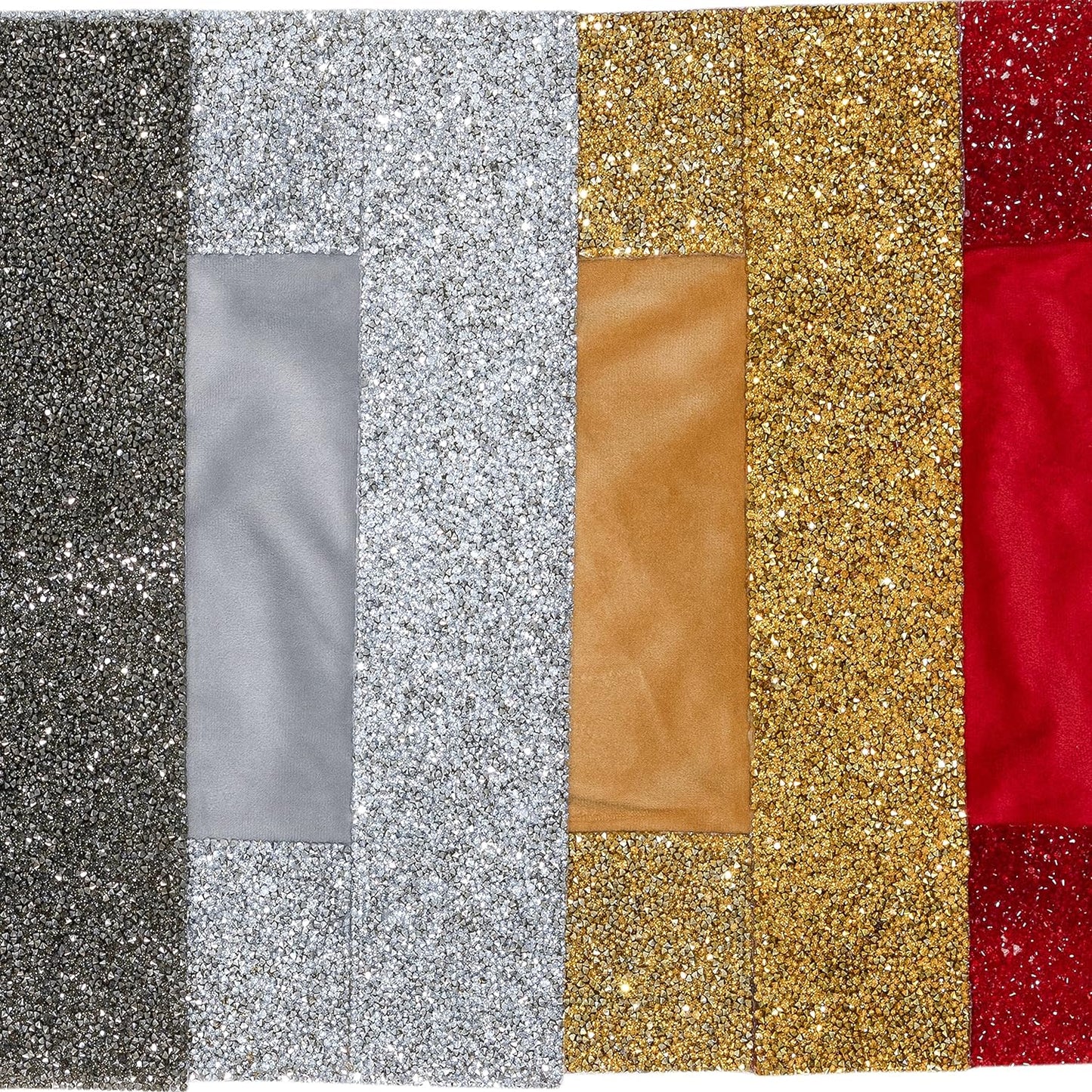 Luminous Rhinestone Border Table Runner