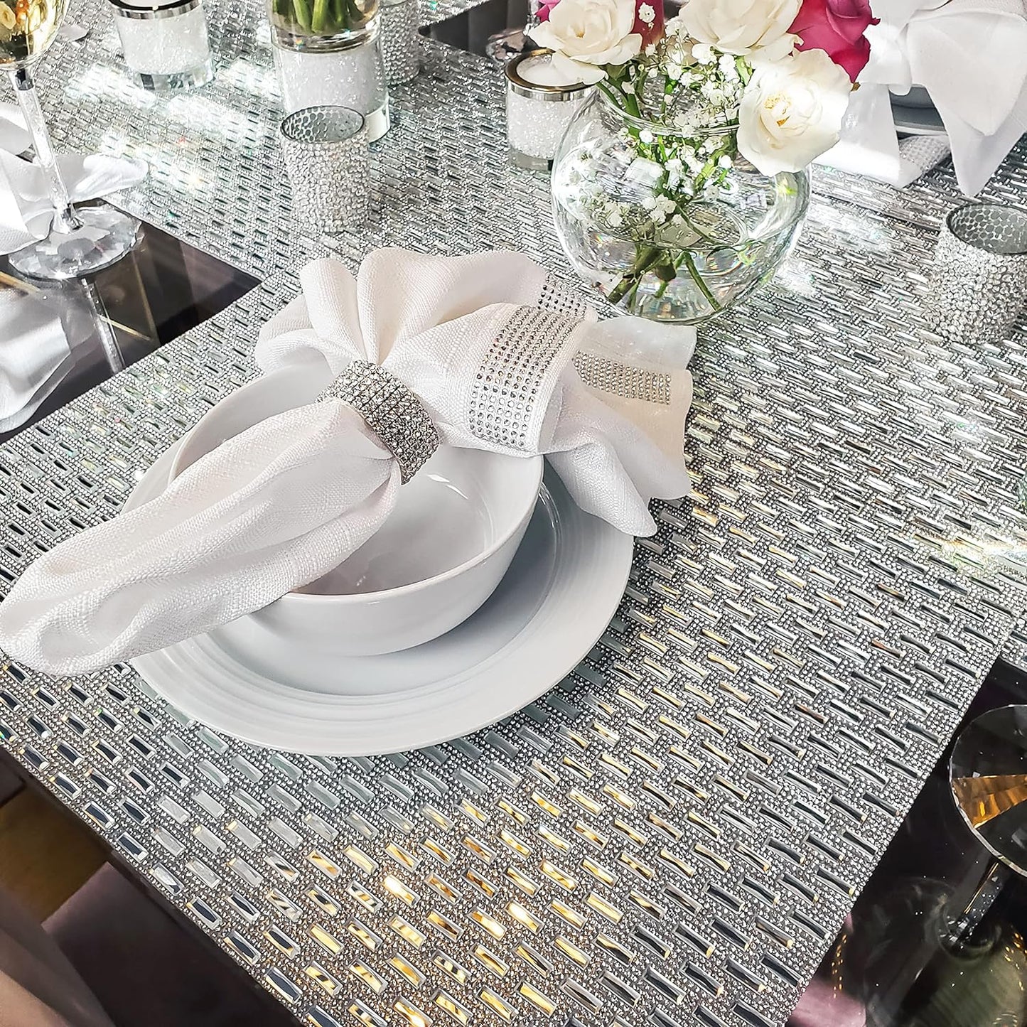 Rhinestone Park Avenue Placemat