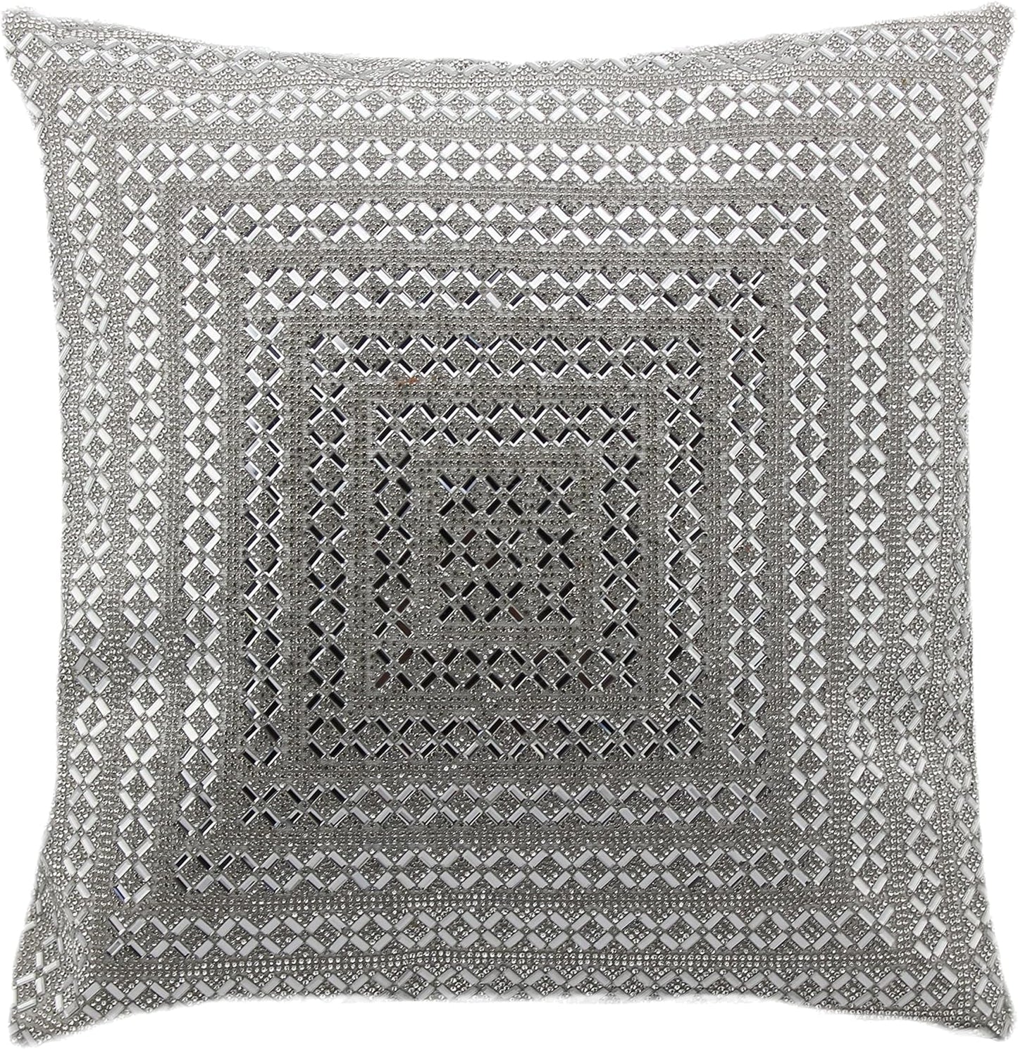Madison Avenue Rhinestone Pillow