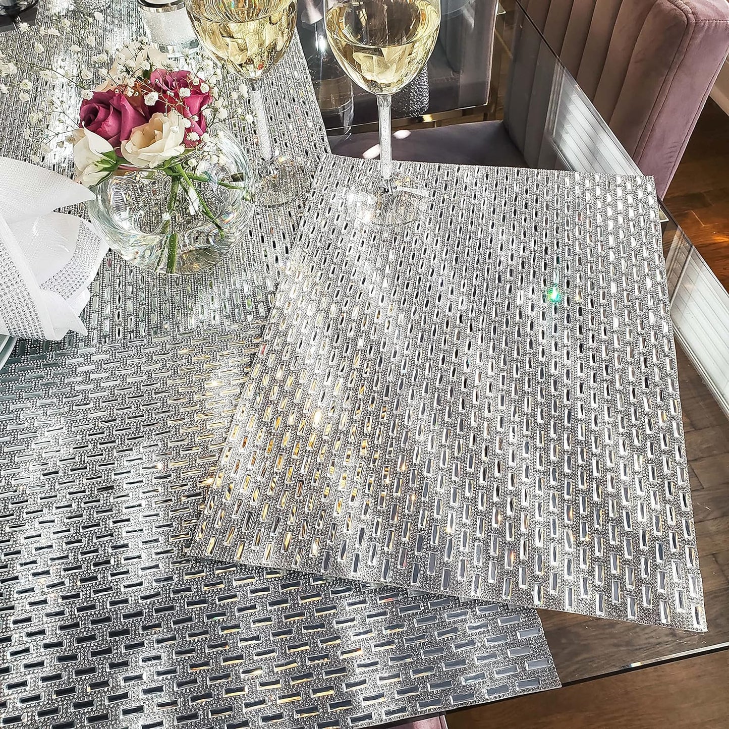 Rhinestone Park Avenue Placemat