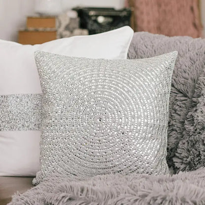 Rhinestone Gatsby Pillow